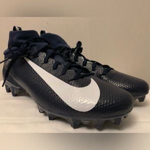 Men’s Nike Vapor Untouchable Pro 3 Navy Football Cleats AO3021-403 Size 12.5